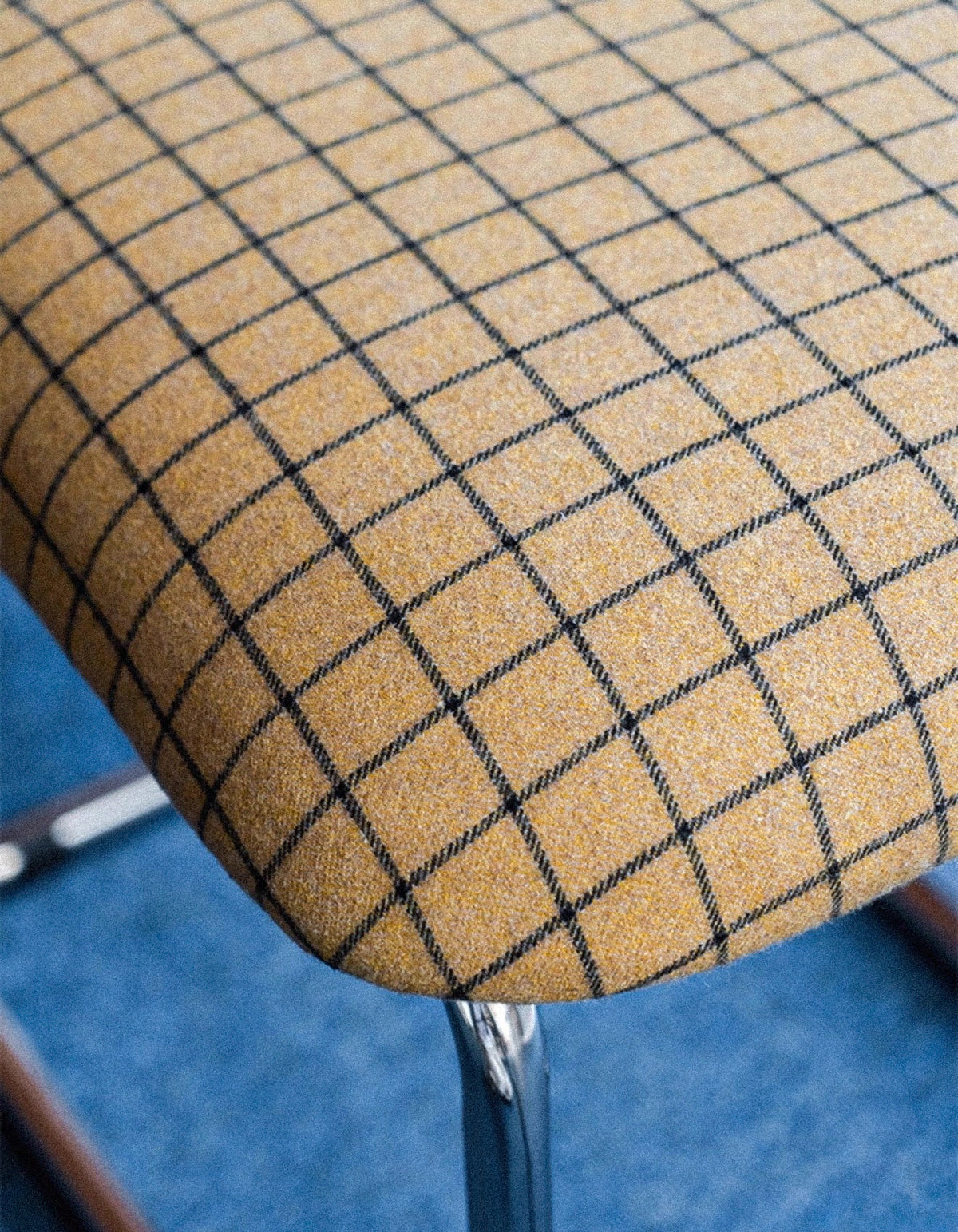 Nora Wool Check Chair