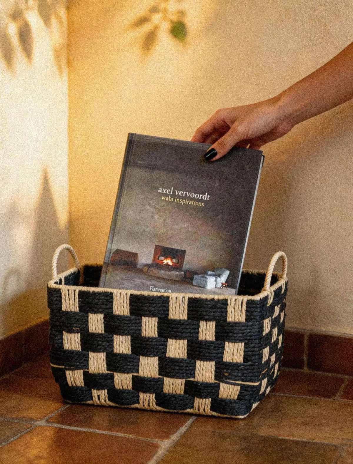 Checkmate Woven Basket