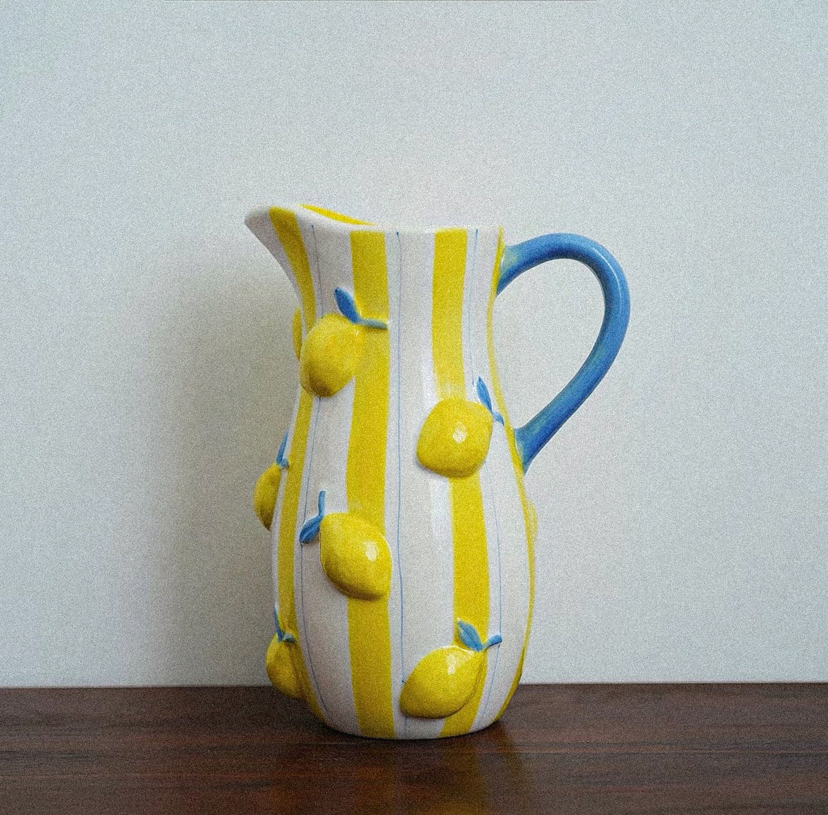 Fig Orchard Ceramic Pitcher