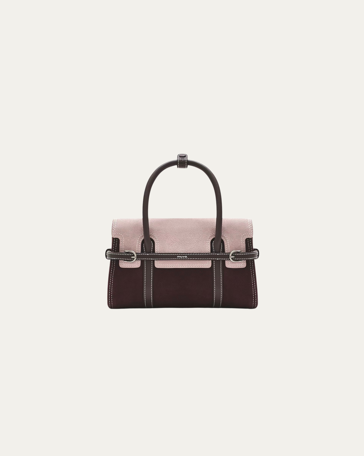 Muva Two-Tone Flap Bag