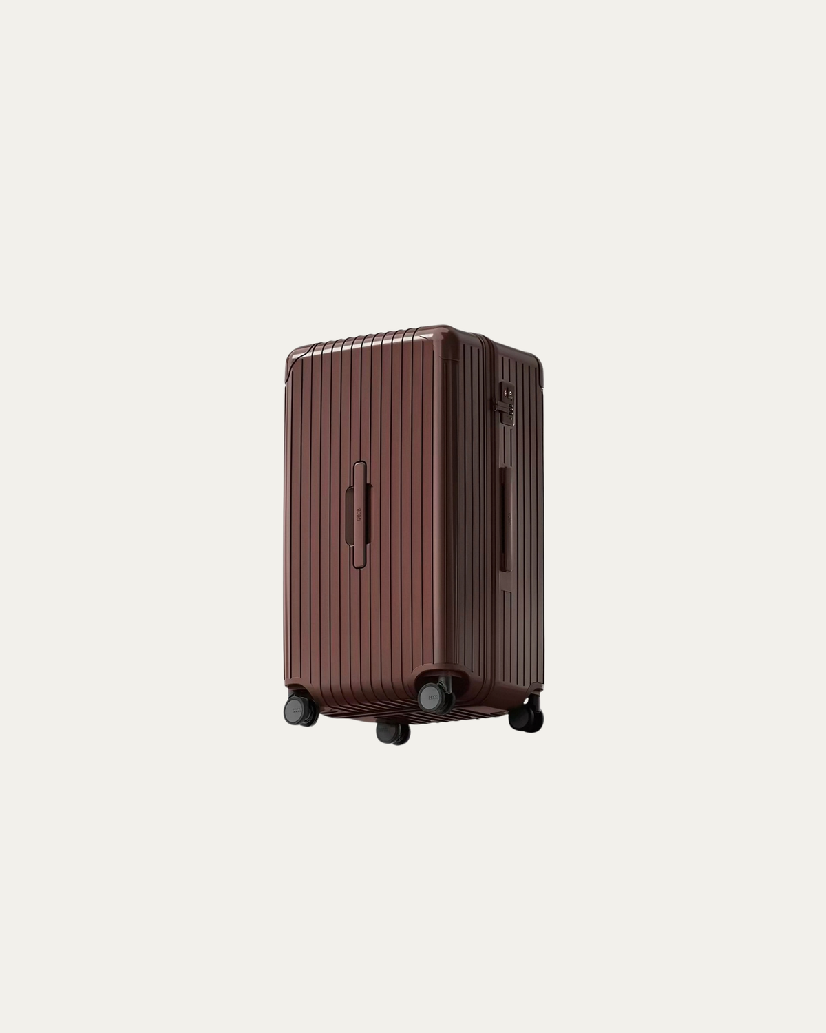 Cece Ribbed Zip Trunk Luggage