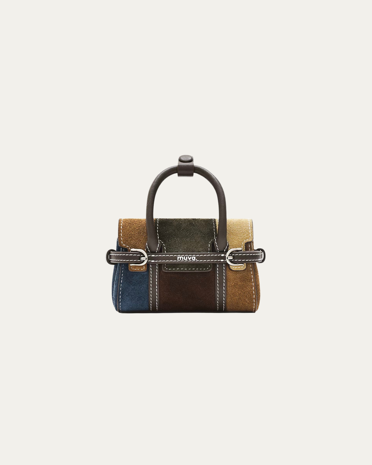 Muva Mini Colorblock Top Handle Bag