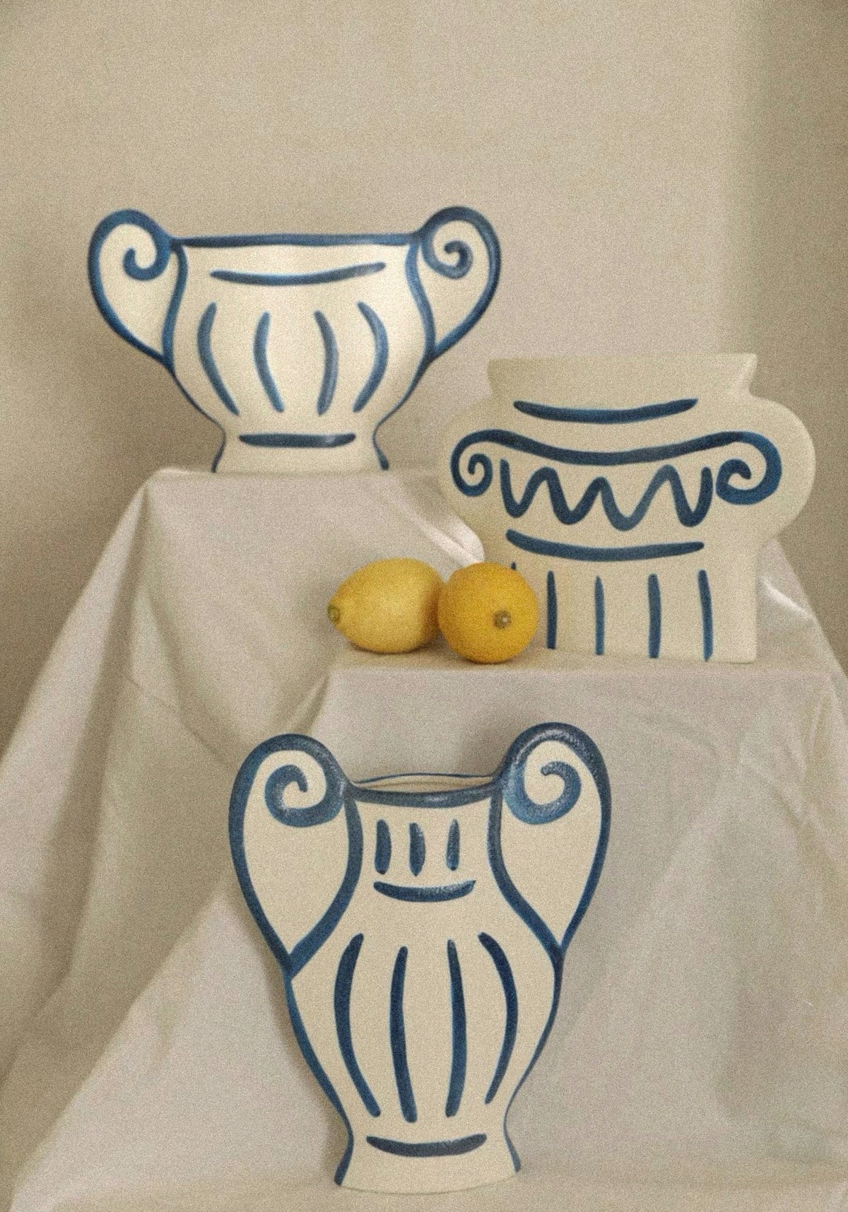 Atelier Hand-Painted Vase