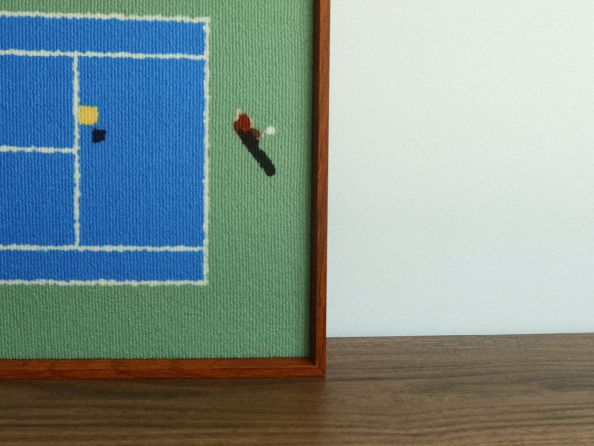 Pixel Tennis Court