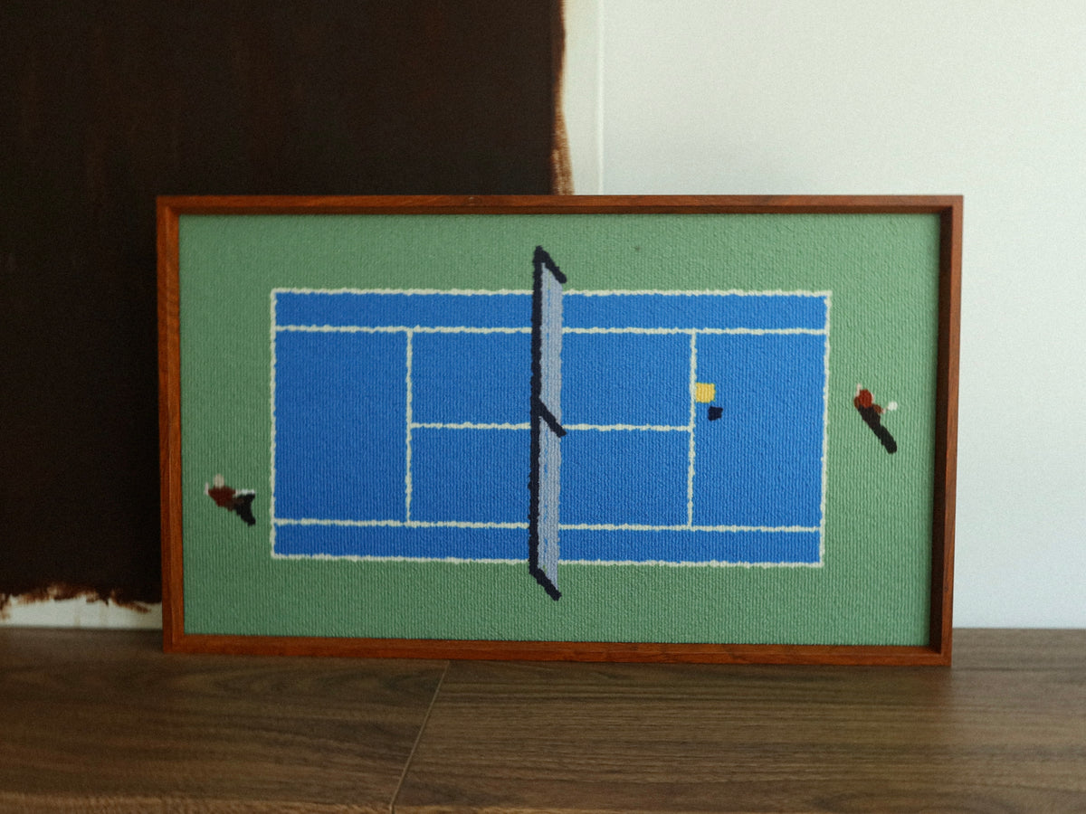 Pixel Tennis Court
