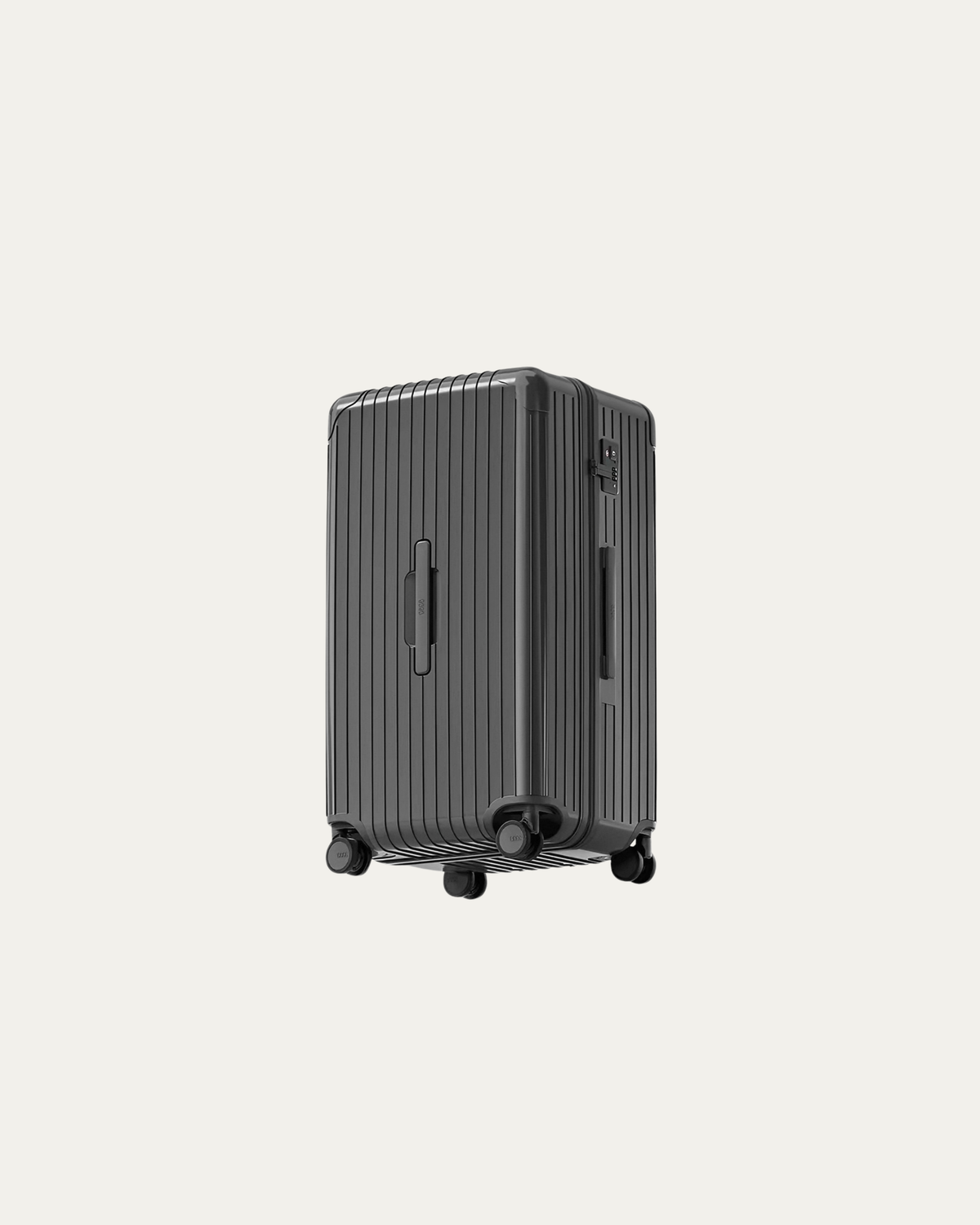 Cece Ribbed Zip Trunk Luggage