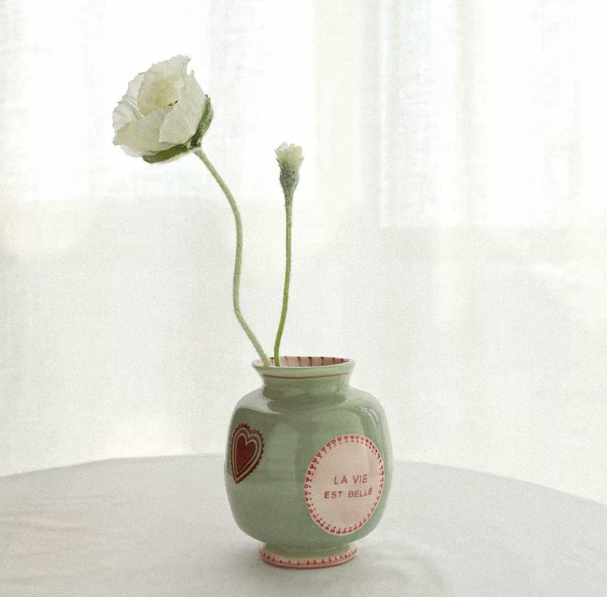 Mon Chéri Striped Vase