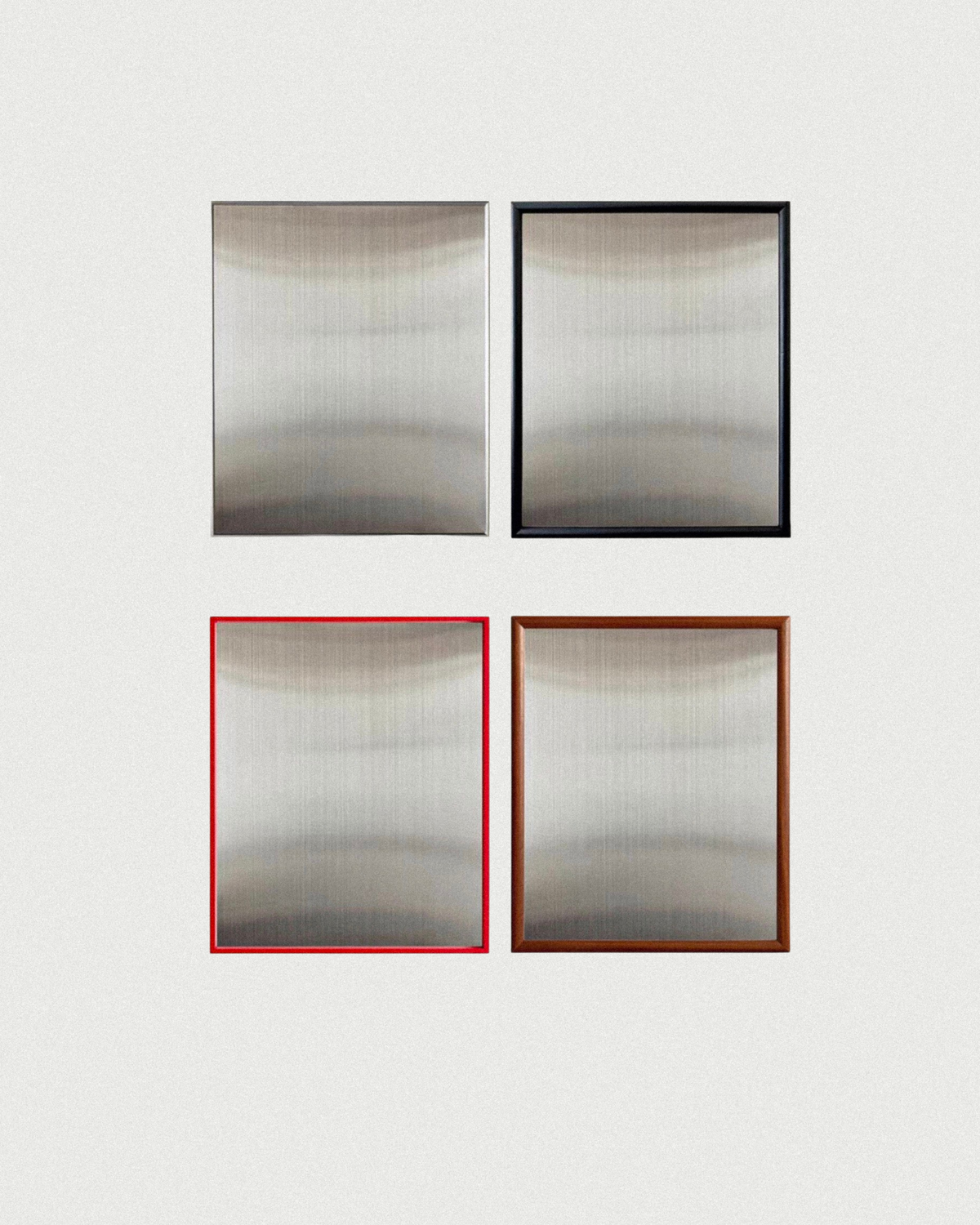 Monarch Steel Frame Wall Mirror