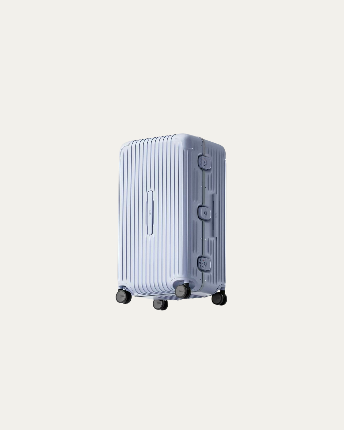 Cece Ribbed Frame Trunk Luggage