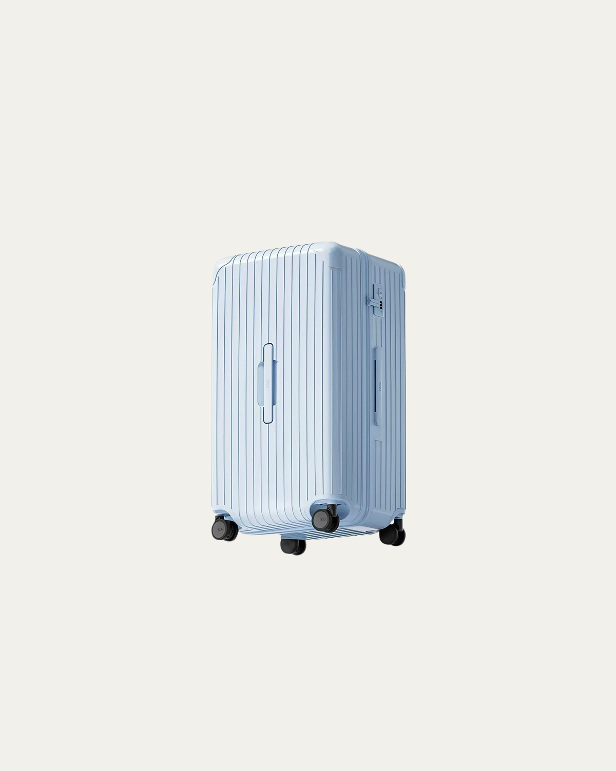 Cece Ribbed Zip Trunk Luggage